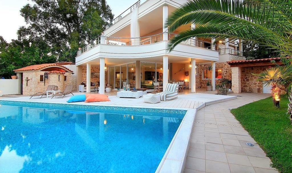 Luxury Villa Sea Melody Palaiá Fókaia 外观 照片